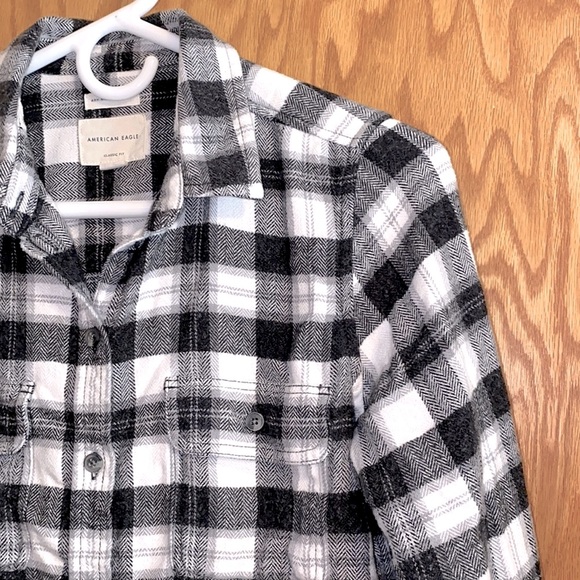 🍂American Eagle Flannel, sz xsmall.🍂 - Picture 2 of 5